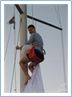 Repair of mast