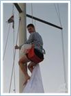 Repair of mast