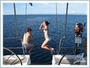 Sea bathing